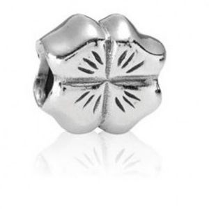 Authentic four leaf clover Pandora charm
